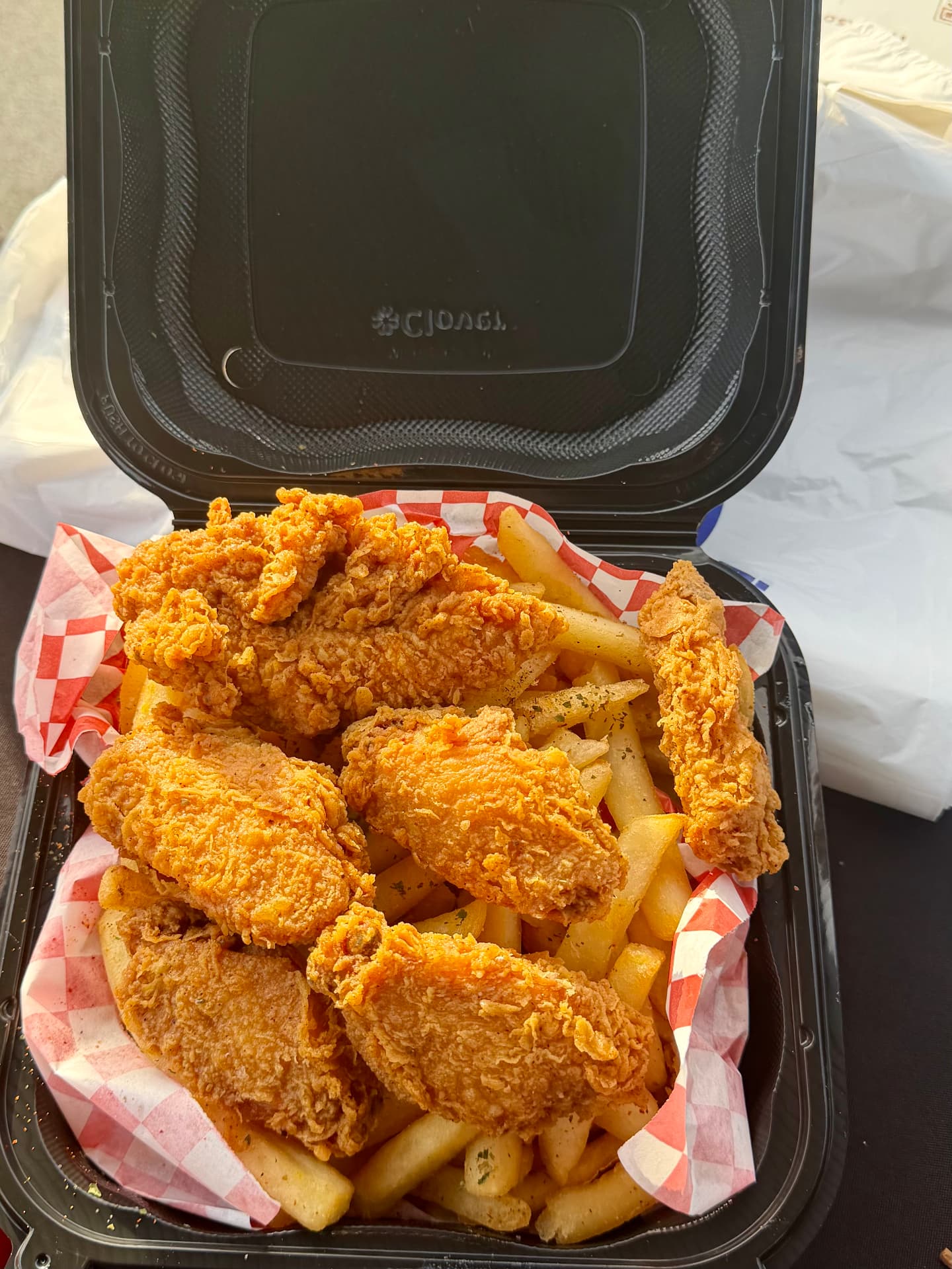 Chicken & Fries from Lovie Mae's Kitchen